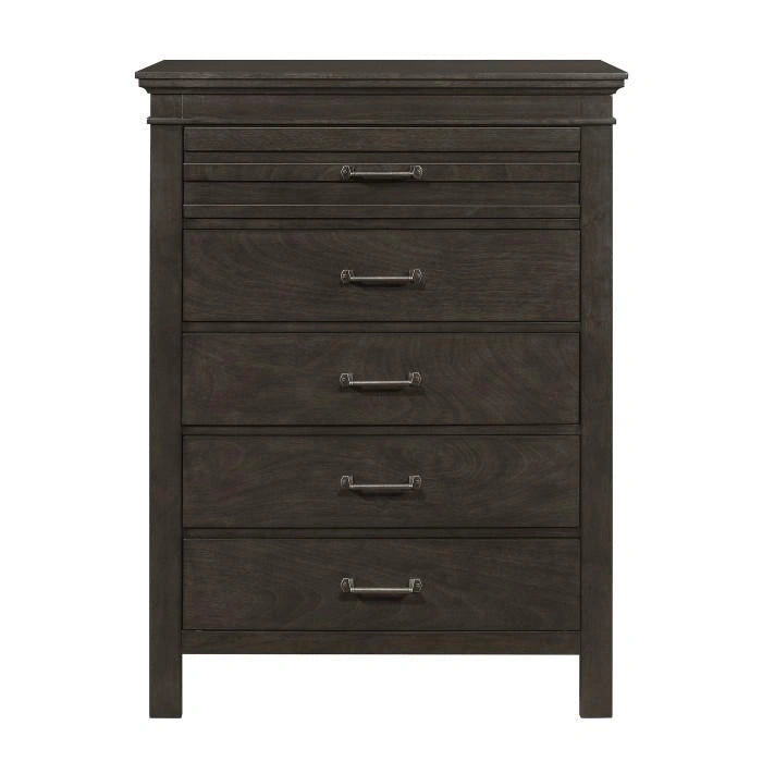 Blaire Farm Chest in Saddle Brown Wood 1675-9
