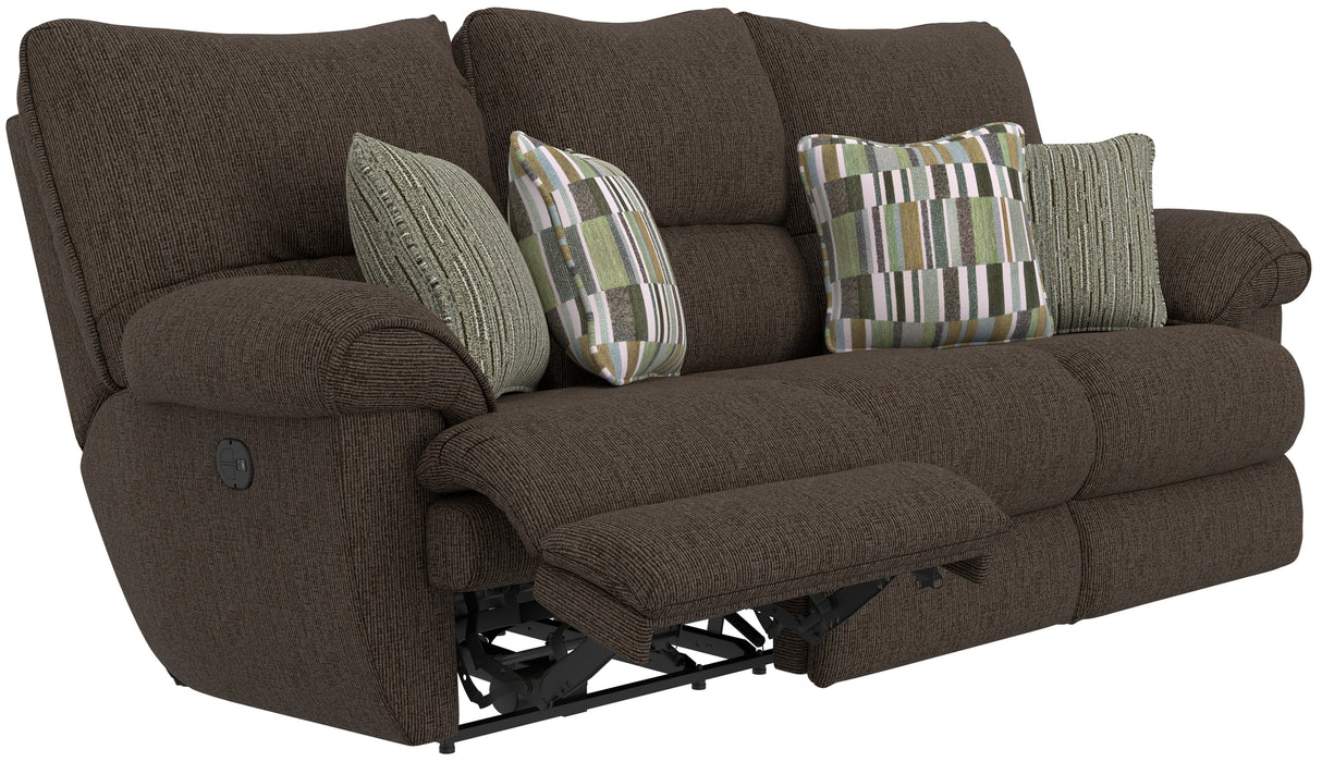 Lenny Power Lay Flat Reclining Sofa