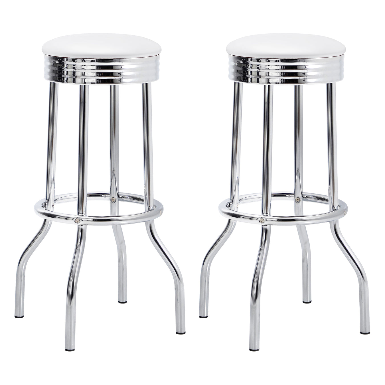 White / Chrome