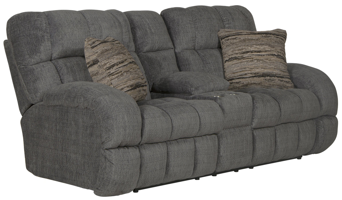 Ashland Lay Flat Recl Console Loveseat