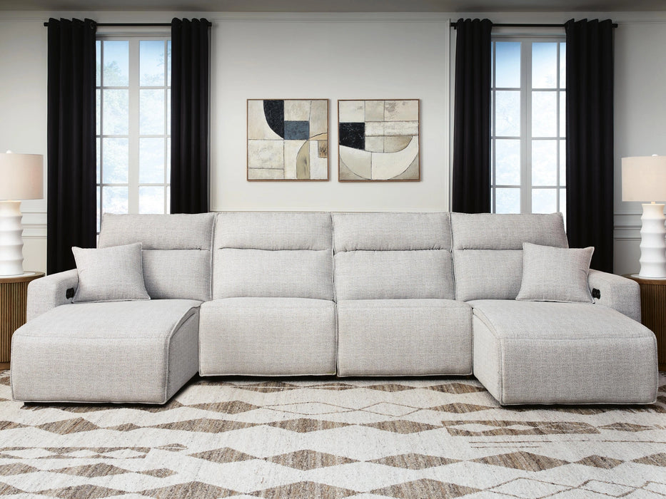 Modmax II Reclining Sectional with Double Chaise