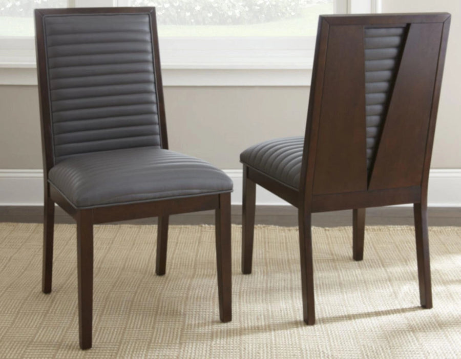 Steve Silver Antonio Side Chair in Espresso (Set of 2)