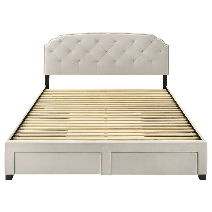Marianna Panel Platform Storage Bed