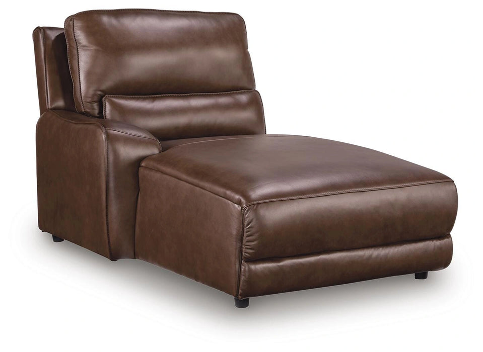 Silverbrooke Reclining Sectional with Double Chaise