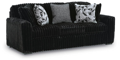 Midnight-Madness Sofa - Onyx