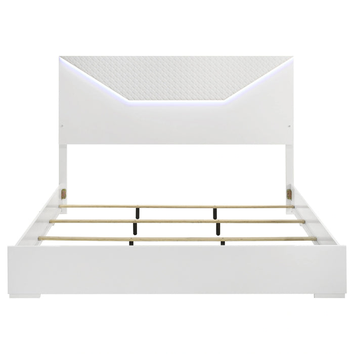 Ives Panel Bed with LED Lighting