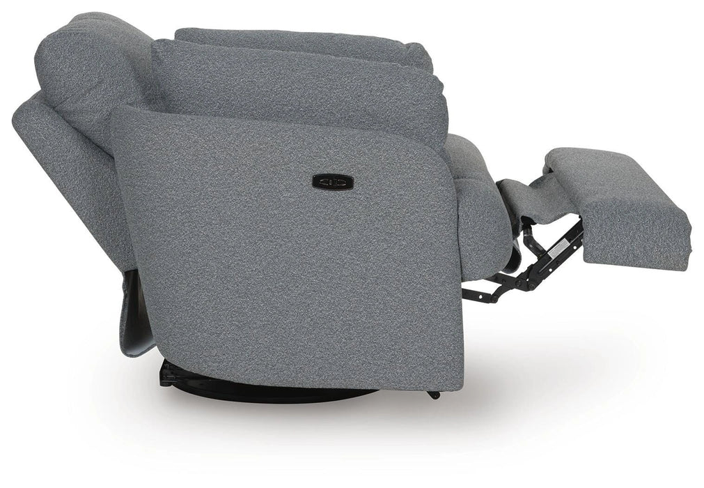Alainmont Next-Gen Nuvella Swivel Power Recliner