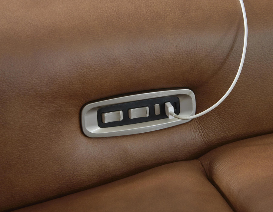 Rally-Up Power Reclining Sectional with Console