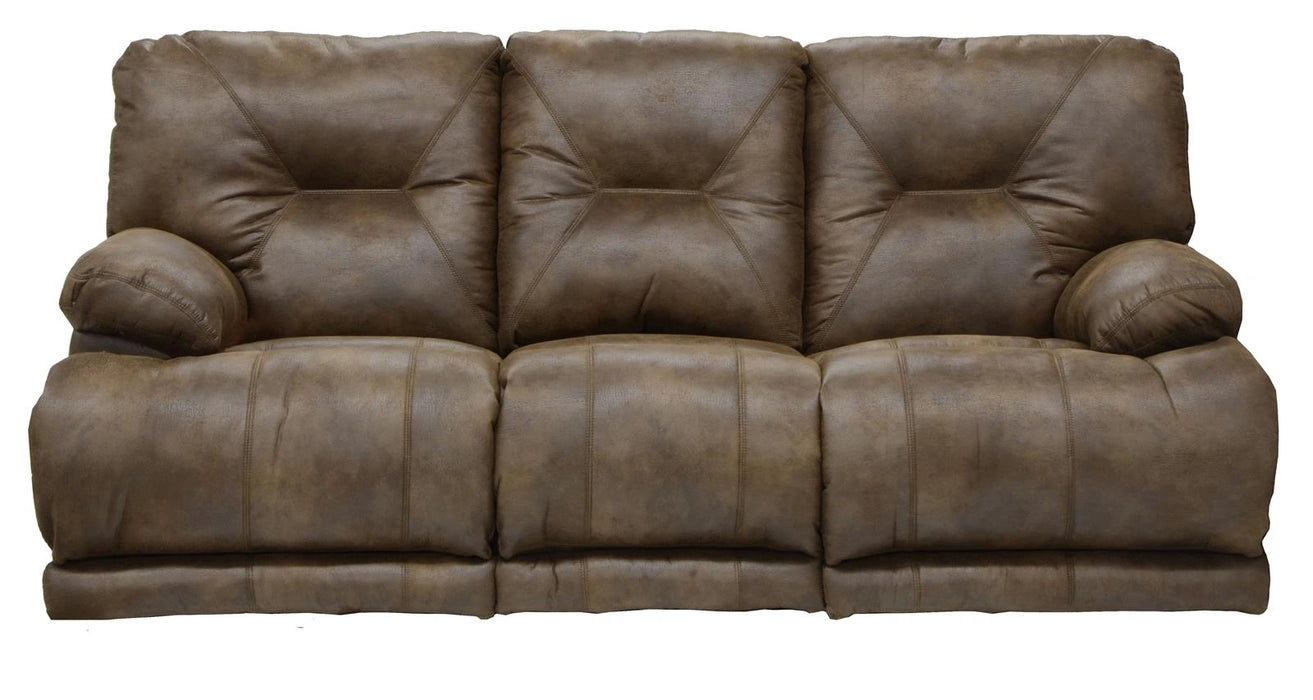 Catnapper Voyager Power Lay Flat Reclining Sofa in Elk