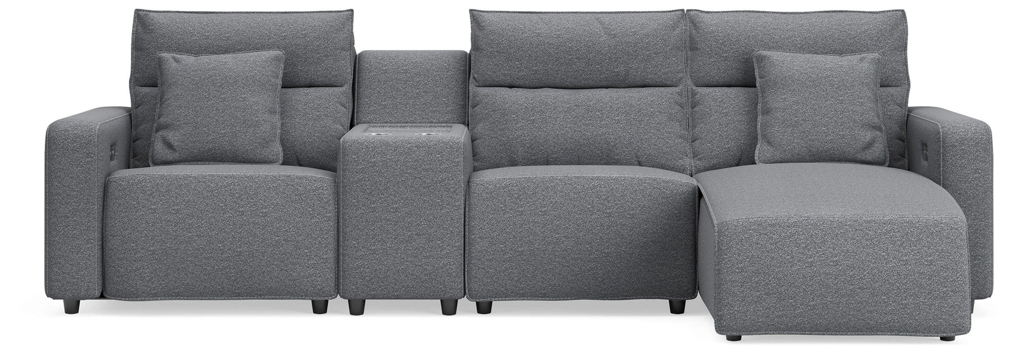Modmax II Reclining Sectional with Chaise and Console