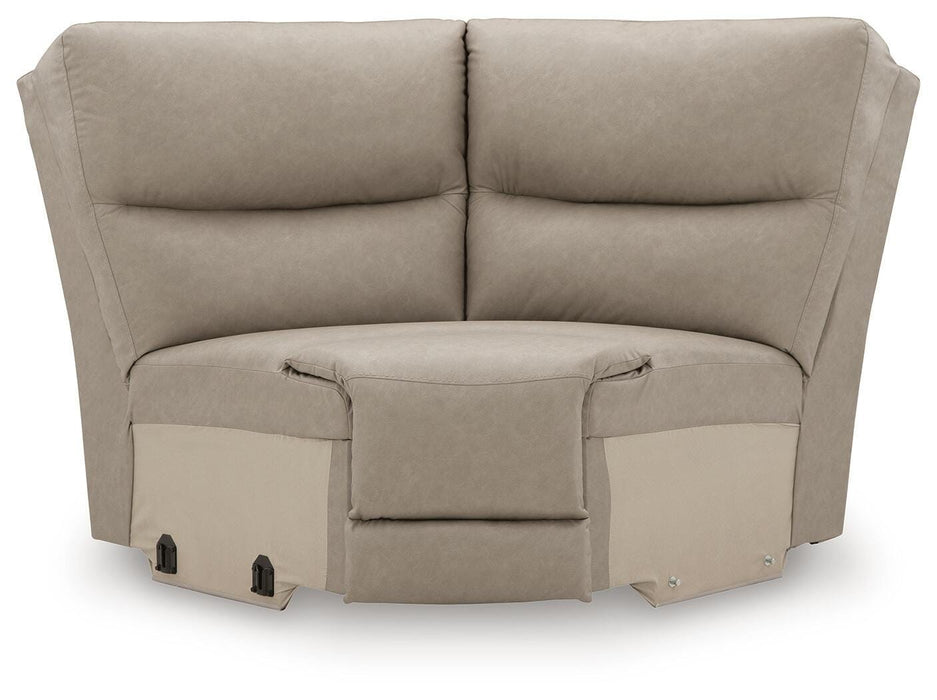 Brannigan Reclining Sectional with Storage Consoles