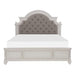 Baylesford King Upholstered Panel Bed in Antique White 1624KW-1EK* image