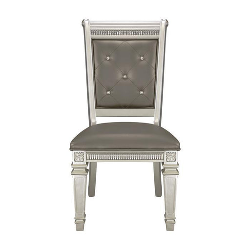 Bevelle Side Chair in Silver (Set of 2) 1958S image
