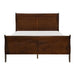 Mayville Queen Sleigh Bed in Brown Cherry 2147-1 image