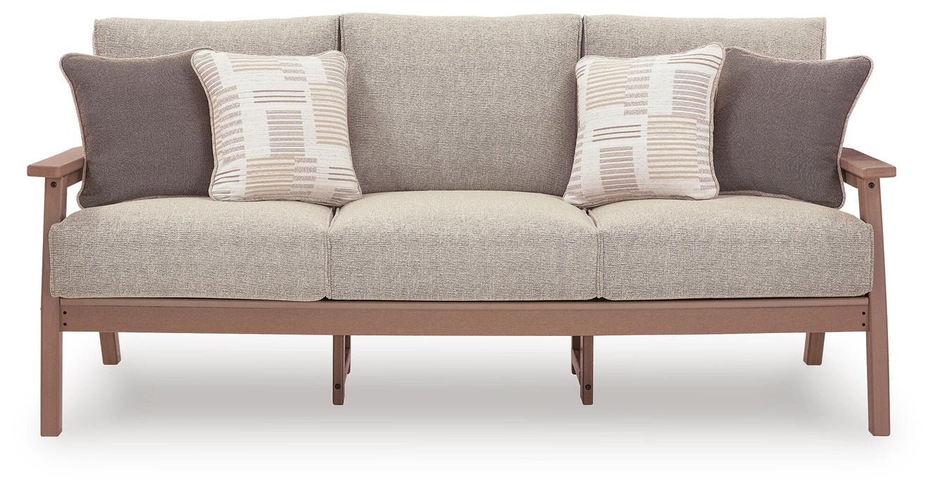 Cliffs Beach Outdoor Sofa with Cushion