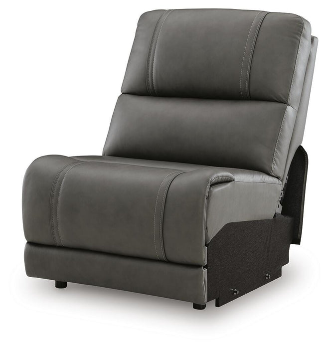 5Z-Harrenhurst Power Sectional Reclining Sofa