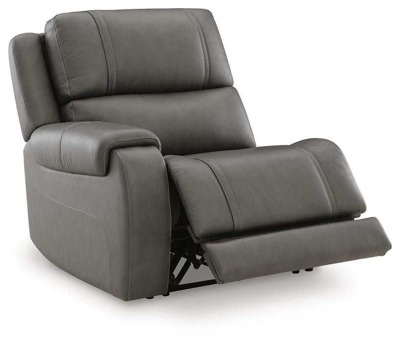 5Z-Harrenhurst Power Reclining Sectional Loveseat