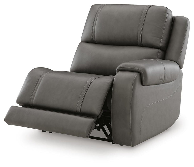 5Z-Harrenhurst Power Reclining Sectional Loveseat