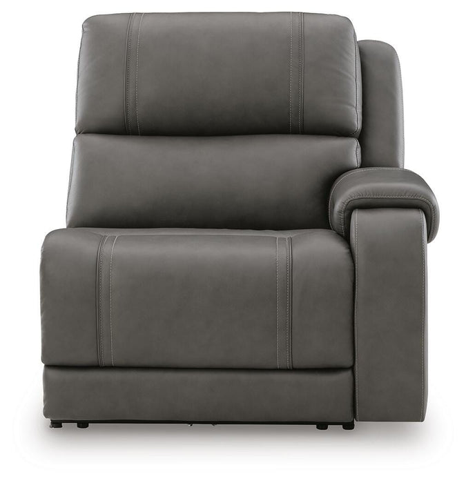 5Z-Harrenhurst Power Reclining Sectional Loveseat with Console