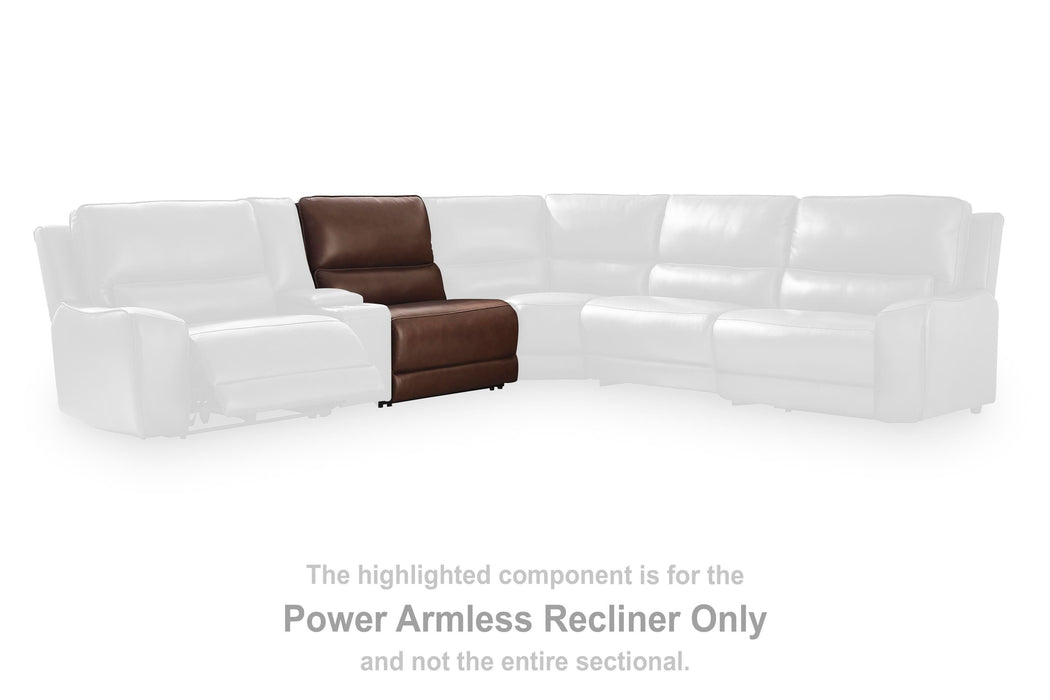 Silverbrooke Reclining Sectional with Storage Console