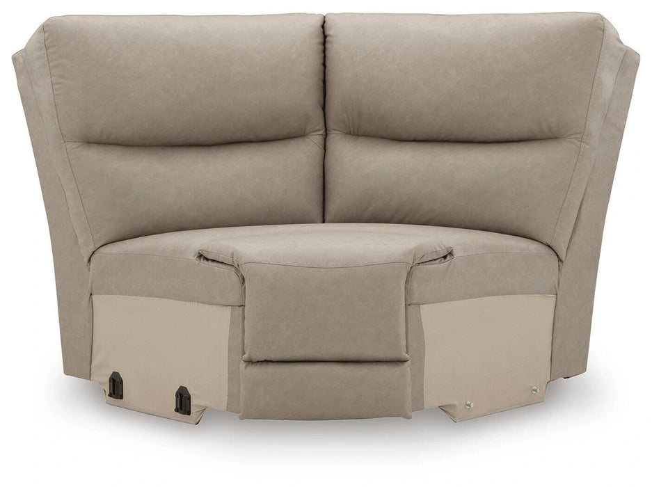 Brannigan Reclining Sectional with Storage Consoles