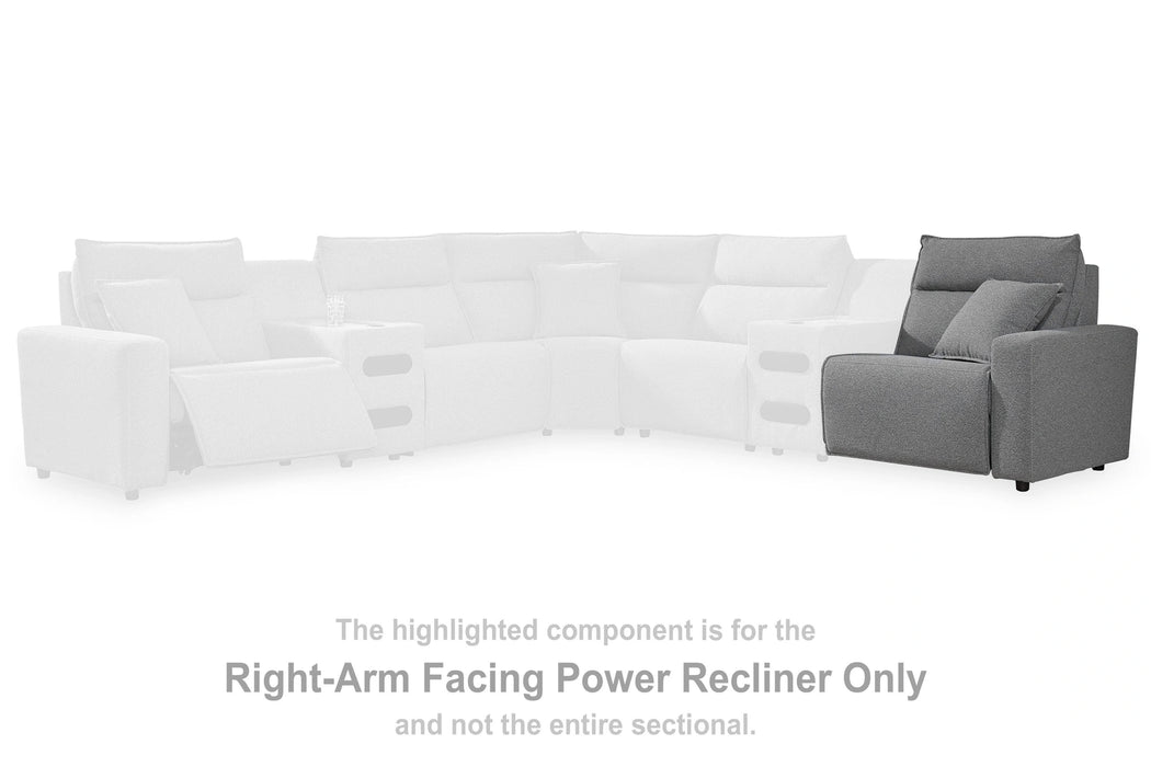 Modmax II Reclining Sectional with Audio Consoles