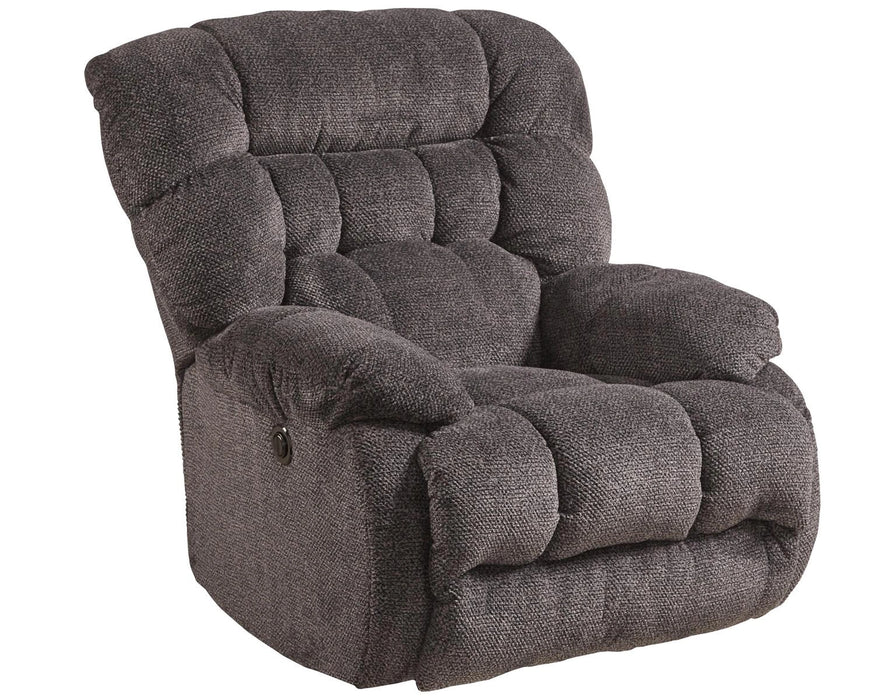 Catnapper Daly Chaise Rocker Recliner in Cobblestone