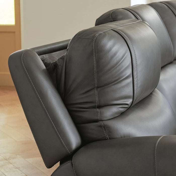 5Z-Harrenhurst Power Reclining Sectional