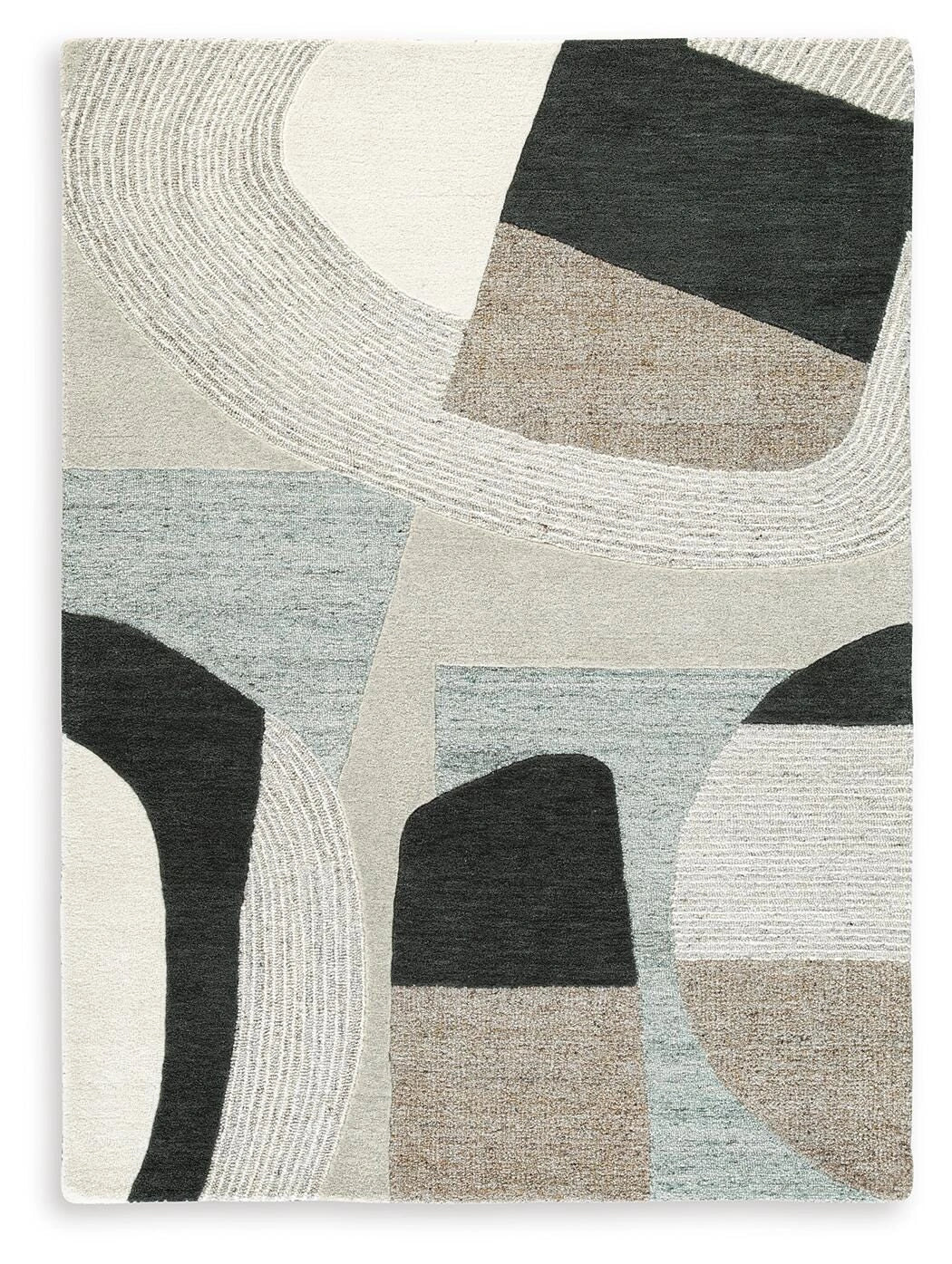 Grayish Teal/Taupe/Cream