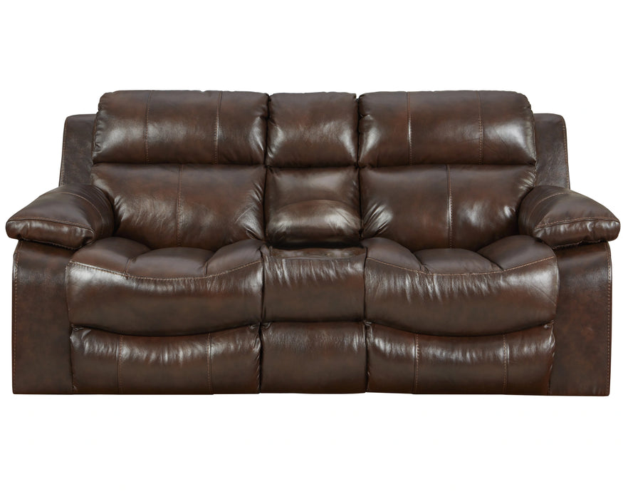 Positano Reclining Console Loveseat