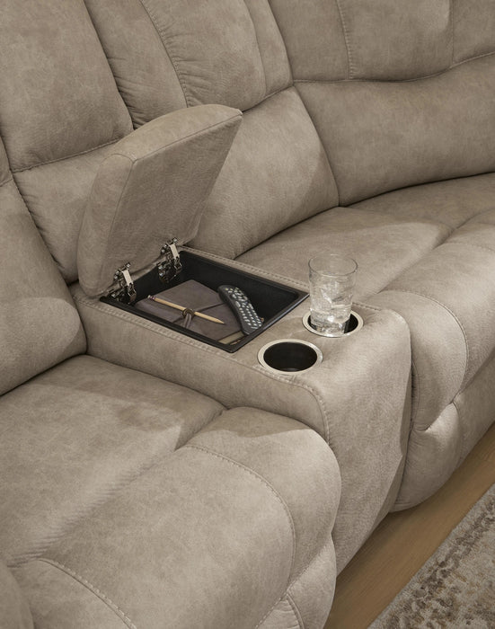 Ravenswaye Reclining Sectional with Double Console