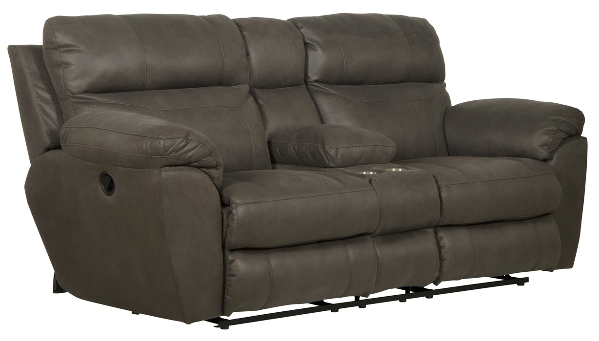 Atlas Reclining Console Loveseat